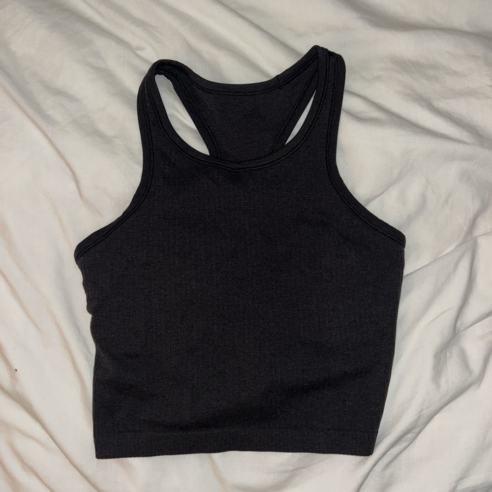lululemon ebb to street crop top size 6